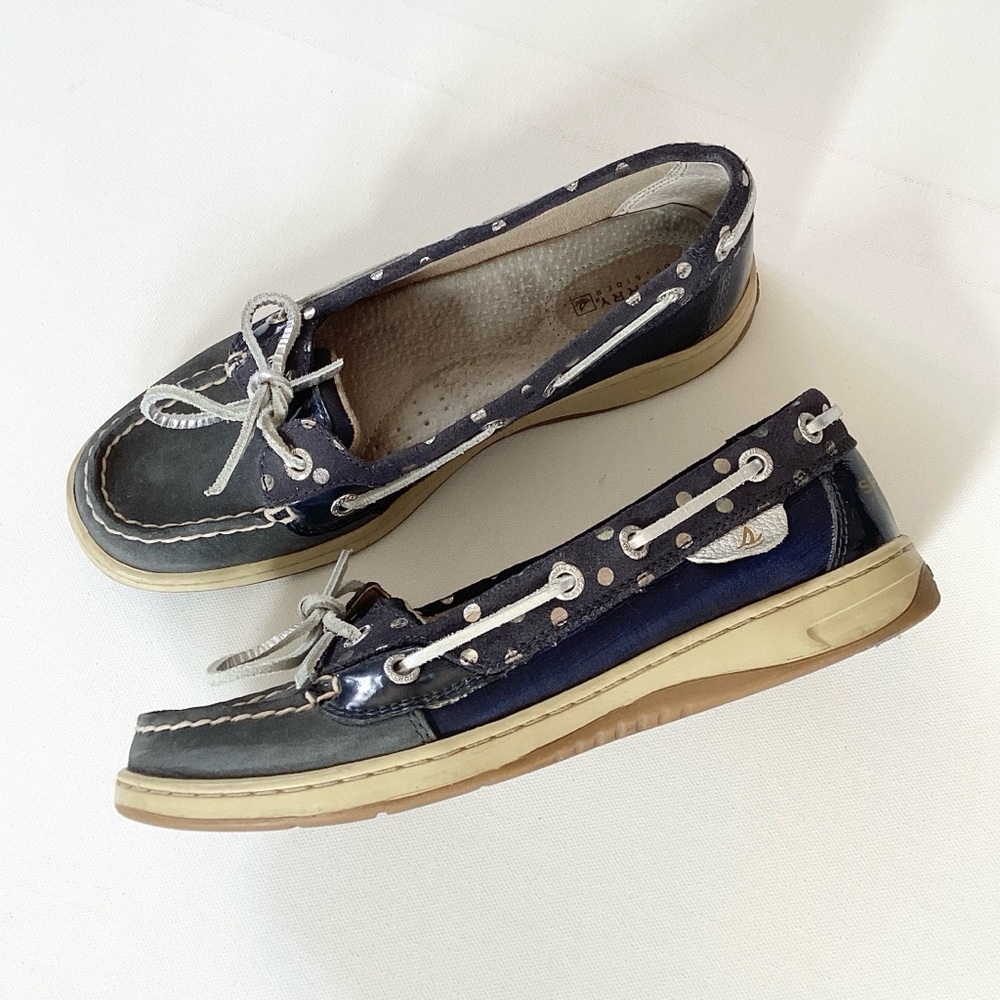 Sperry Top-Sider Angelfish Navy Blue Boat Shoes